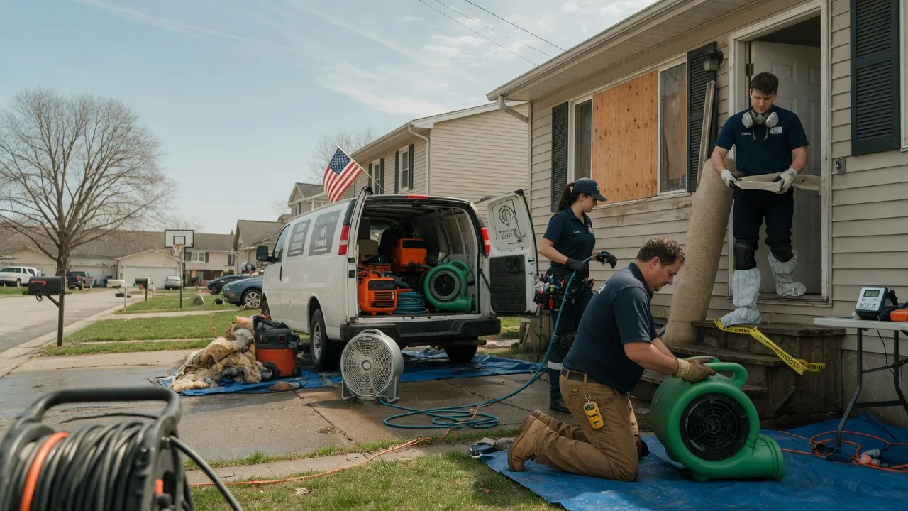 Water Damage Restoration in Pleasanton, CA near me